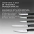 Набор ножей кухон. Victorinox Swiss Classic 6.7133.5G компл.:5предм. черный подар.коробка Набор ножей кухон. Victorinox Swiss Classic 6.7133.5G компл.:5предм. черный подар.коробка
