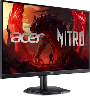 Монитор Acer 23.8" Nitro KG241YX1bmiipx черный IPS LED 0.5ms 16:9 HDMI M/M матовая 250cd 170гр/160гр 1920x1080 200Hz FreeSync Premium DP FHD 3.2кг