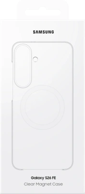 Чехол Samsung для Samsung Galaxy S26 FE Magnet Case with MagSafe прозрачный (EF-CS741CTEGRU)