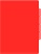 Папка-уголок Бюрократ -E356RED 3 уровн. A4 пластик 0.15мм красный Папка-уголок Бюрократ -E356RED 3 уровн. A4 пластик 0.15мм красный