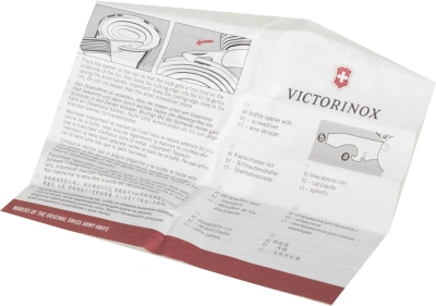 Нож перочинный Victorinox Spartan (1.3603) 91мм 12функц. красный карт.коробка
