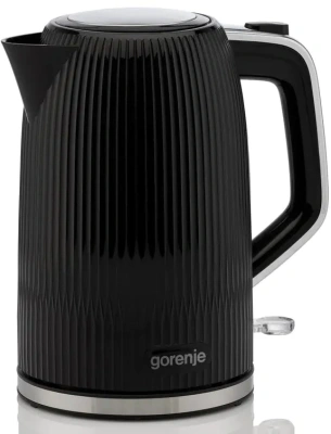 Чайник электрический Gorenje K17DPB 1.7л. 2200Вт черный/серебристый корпус: пластик/металл