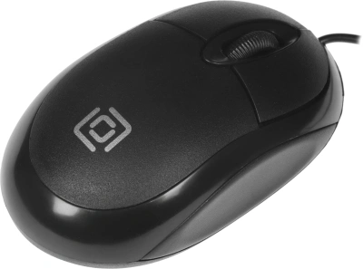Мышь Оклик 105S черный оптическая 800dpi USB для ноутбука 3but (400941)