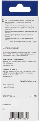 Чернила Epson 108 C13T09C34A пурпурный 70мл для Epson L8050/L18050