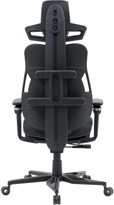 Кресло Cactus CS-CHR-DUO-BBK черный искусственная кожа с подголов. крестов. алюминий пластик черный