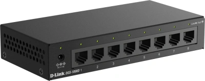 Коммутатор D-Link DGS-1008D/V/S1A (L2) 8x1Гбит/с неуправляемый