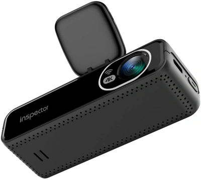 Видеорегистратор Inspector UHD-350 черный 2160x3840 2160p 155гр. Allwinner V536