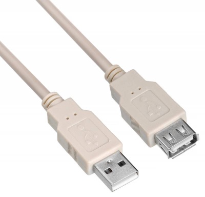 Кабель-удлинитель Buro USB A(m) USB A(f) 3м (USB2.0-AM/AF-3)