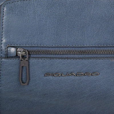 Рюкзак мужской Piquadro Solm CA7020S141/AV серо-голубой натур.кожа