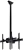 Кронштейн для телевизора Arm Media LCD-3050 черный 32"-90" макс.90кг потолочный поворот и наклон