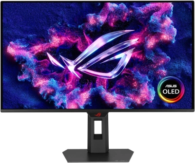 Монитор Asus 26.5" ROG Strix XG27ACDMS черный QD OLED LED 16:9 HDMI глянцевая HAS Piv 1500000:1 250cd 178гр/178гр 2560x1440 280Hz DP 2K USB 6.1кг