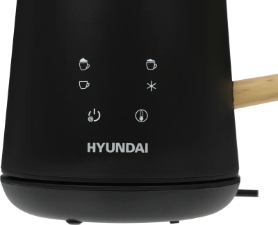 Капучинатор Hyundai HMF-P900 500мл черный/коричневый