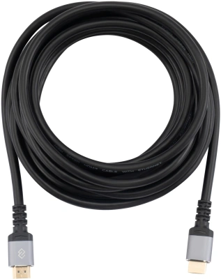 Кабель аудио-видео Digma D-HDMI-V2.0-1.5M HDMI (m)/HDMI (m) 1.5м. позолоч.конт. черный