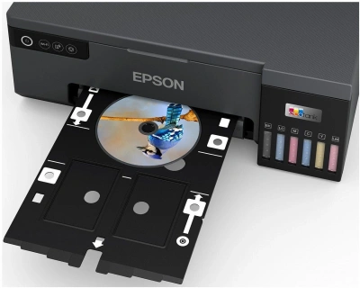 Принтер струйный Epson L8050 (C11CK37405/506/507/504/402) A4 WiFi черный