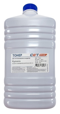 Тонер Cet PK11 CET8857A-1000 черный бутылка 1000гр. для принтера Kyocera Ecosys M2040/M2235/P2335 (замена CET8857B-1000)