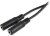 Адаптер аудио Buro BU-2XJACK-JACK 2xJack 3.5 (f)/Jack 3.5 (m) 0.2м. черный