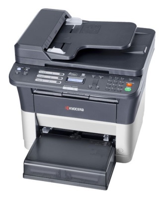 МФУ лазерный Kyocera FS-1025MFP (1102M63RU0/RUV/RU2/NX2/DZ2) A4 Duplex белый