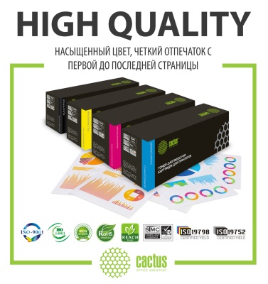 Картридж лазерный Cactus CS-PH6510X 106R03488 черный (5500стр.) для Xerox Phaser 6510/WC6515