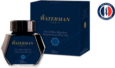 Флакон с чернилами Waterman (S0110790) Mysterious Blue чернила 50мл для ручек перьевых