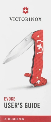 Нож перочинный Victorinox Evoke Alox (0.9411.D20) 136мм 4функц. красный подар.коробка
