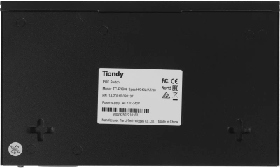 Коммутатор Tiandy TC-P3S06 H/0402/AT/60