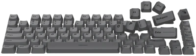 Клавиатура A4Tech Bloody MS76 темно-серый USB Multimedia for gamer LED (MS76) кабель 1.8м