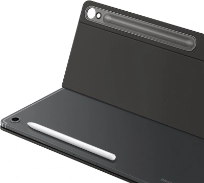 Чехол-клавиатура Samsung для Samsung Galaxy Tab S10 FE+ Book Cover Keyboard Slim поликарбонат/полиуретан черный (EF-DX620UBRGRU)