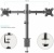 Кронштейн для мониторов Onkron D221E черный 13"-32" макс.16кг настольный поворот и наклон