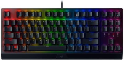 Клавиатура Razer BlackWidow V3 TKL механическая черный/черный USB Multimedia for gamer LED (RZ03-03490700-R3R1) кабель 1.8м