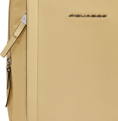 Рюкзак женский Piquadro Lyra CA5566W92T/BE бежевый нейлон/натур.кожа