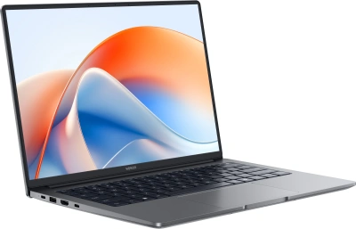 Ноутбук Honor MagicBook X14 Plus 2025 FermiB-5651F Core 5 220H 16Gb SSD512Gb Intel Iris Xe graphics 14" IPS WQXGA (2880x1800) Windows 11 Home grey space WiFi BT Cam (5301ALWC)