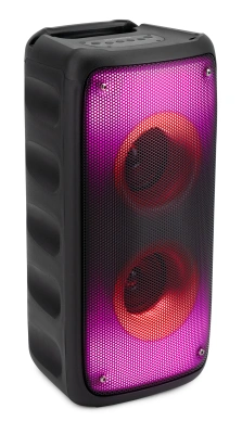 Минисистема Hyundai H-MC1230 черный 18Вт FM USB BT micro SD