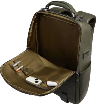 Рюкзак мужской Piquadro Modus CA4818MOS/VEVE оливковый натур.кожа