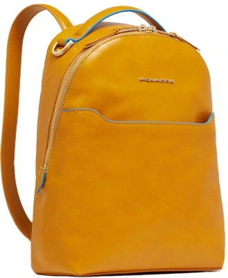 Рюкзак женский Piquadro Blue Square CA6677B2/G горчичный натур.кожа