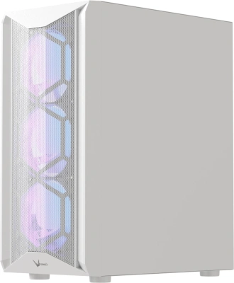 Корпус Formula Air Power G1 Plus белый без БП ATX 5x140mm 1xUSB2.0 1xUSB3.0 audio bott PSU