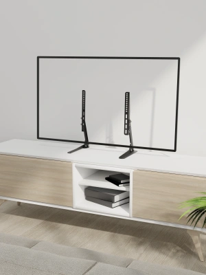 Кронштейн для телевизора Holder LCDT-F01-B черный 13"-42" макс.36кг настольный фиксированный