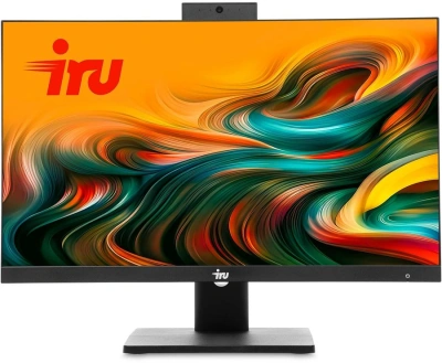 Моноблок IRU Tactio 23IP4 23.8" Full HD i3 14100 (3.5) 8Gb SSD256Gb UHDG 730 Windows 11 Pro 64 GbitEth WiFi BT 120W Cam черный 1920x1080 (RUS)