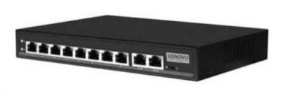 Коммутатор Osnovo SW-21000/A(120W) (L2) 10x100Мбит/с 8PoE 120W неуправляемый