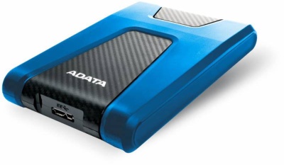 Жесткий диск A-Data USB3.0 1TB AHD650-1TU31-CBL HD650 DashDrive Durable 2.5" синий