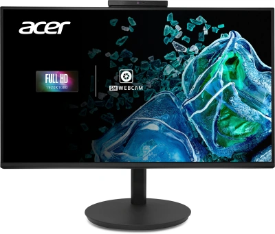 Монитор Acer 27" Vero CB272D6bmiprcx черный IPS LED 1ms 16:9 HDMI M/M Cam матовая HAS Piv 250cd 178гр/178гр 1920x1080 120Hz FreeSync VGA DP FHD 5кг