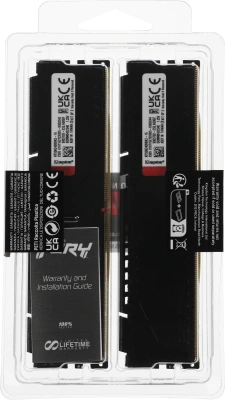 Память DDR5 2x8GB 5600MHz Kingston KF556C40BBK2-16 Fury Beast RTL Gaming PC5-44800 CL40 DIMM UDIMM 288-pin 1.25В single rank с радиатором Ret