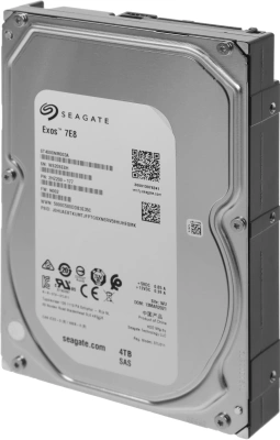 Жесткий диск Seagate SAS 3.0 4TB ST4000NM003A Server Exos 7E8 512N (7200rpm) 256Mb 3.5"