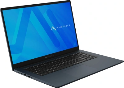 Ноутбук Maibenben M17A-R574UM Ryzen 5 7430U 16Gb SSD512Gb AMD Radeon Graphics 17.3" IPS FHD (1920x1080) Windows 11 Home blue WiFi BT Cam 3896mAh (M17A-R574UM0F3RHU4EB1)