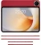 Планшет Teclast T65Plus Premium set G99 (2.2) 8C RAM8Gb ROM128Gb 13.4" IPS 1920x1200 4G Android 15 красный 13Mpix 8Mpix BT WiFi microSD 1Tb 10000mAh 32hr