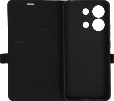Чехол (флип-кейс) BoraSCO для Xiaomi Redmi Note 13 4G Book Case черный (72993)