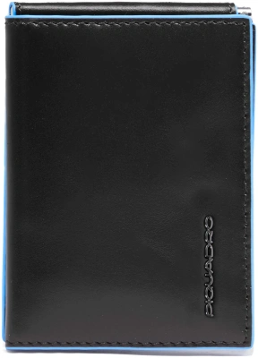 Портмоне Piquadro Blue Square PU3890B2/N черный натур.кожа