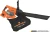 Воздуходувка-пылесос Carver СBV 01BL40-240 400Вт пит.:от аккум. оранжевый/черный