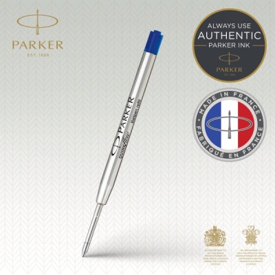 Стержень шариковый Parker QuinkFlow Z08 (1950371) M 1мм синие чернила блистер