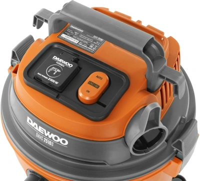 Строительный пылесос Daewoo DAVC 2516S 1600Вт (уборка: сухая/влажная/выдув/сбор воды) оранжевый