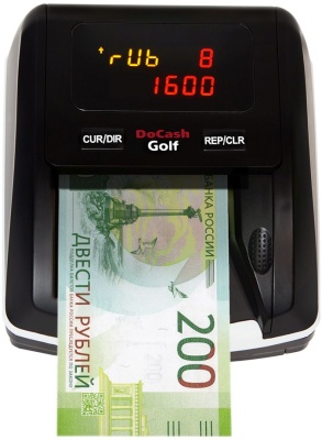 Детектор банкнот DoCash Golf автоматический (12954)